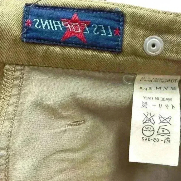 90s vintage les copains high waisted midi skirt with back slit - Picture 6 of 7